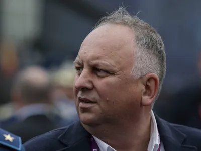 Pesedistul Nedelcea (Loterie), reținut de DNA (sursa: Inquam Photos/Octav Ganea)