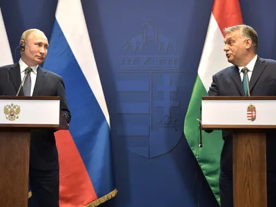 Sponsorul UDMR, Viktor Orban, face jocurile lui Putin Foto: en.kremlin.ru