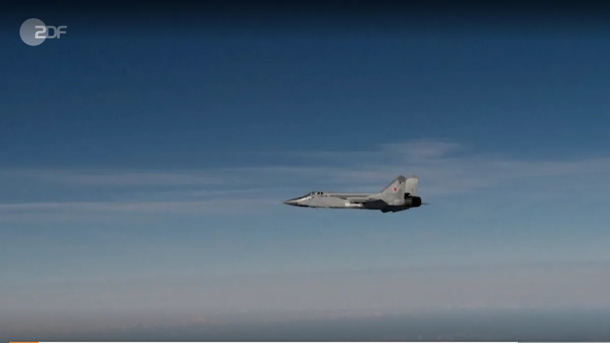 Doborârea avioanelor rusești deasupra țărilor NATO (sursa: zdfheute.de)