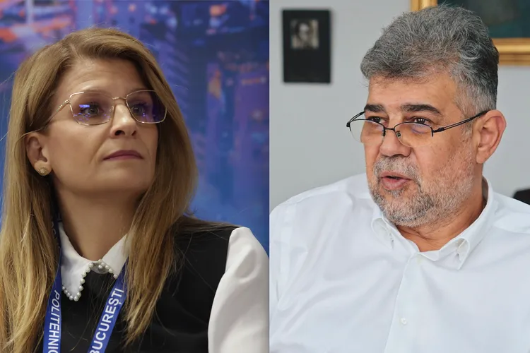 Cea mai grosolan trucată licitație din România: a câștigat oferta cu 292 de milioane de lei mai scumpă. Banii merg la un sponsor PSD, partid din care face parte și Iuliana Feclistov (sursa: Inquam Photos/George Călin, Facebook/Marcel Ciolacu)