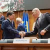 Bolojan, respect pentru funcția prezidențială (sursa: Facebook/Nicușor Dan)