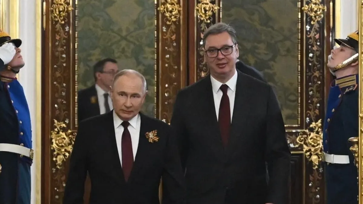 Președintele Serbiei, în vizită în Ucraina (sursa: Facebook/Aleksandar Vučić)