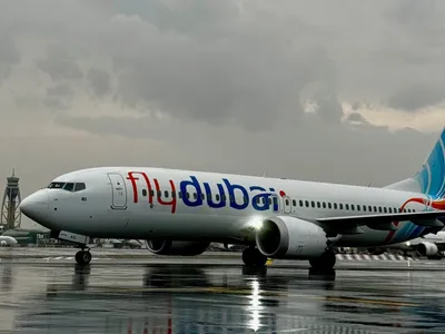 Aeroportul din Dubai, lovit de o dronă iraniană (sursa: Facebook/Dubai Internațional)