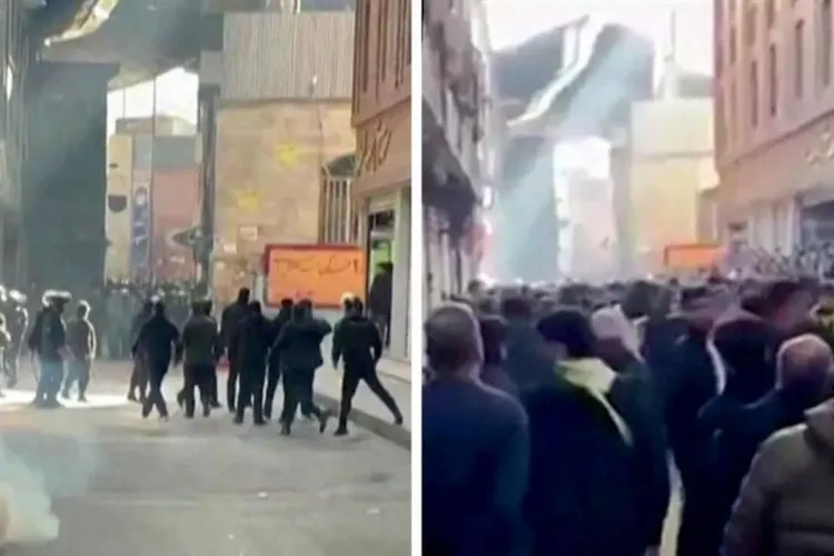 Primul oraș iranian în care poliția nu atacă protestatarii anti-regim (sursa: BBC Persian)