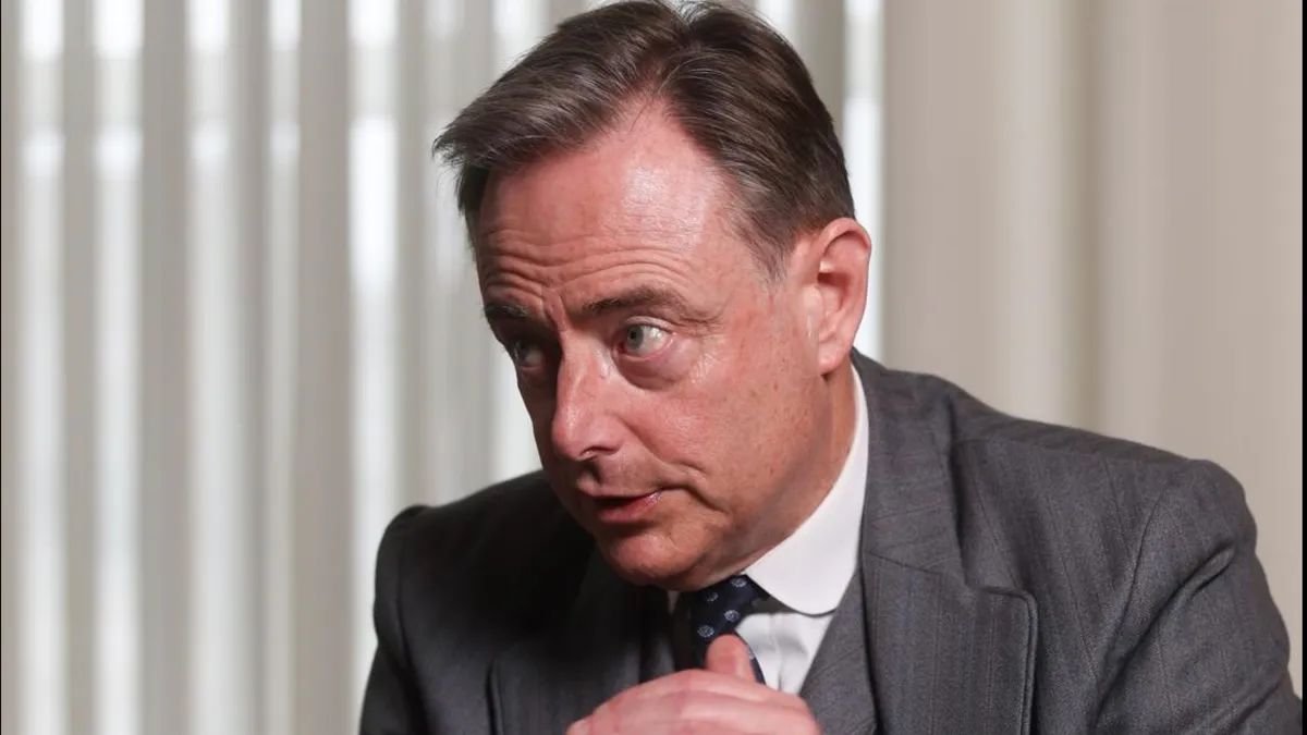 Premierul Belgiei propune acord energetic cu Rusia (sursa: Facebook/Bart De Wever)