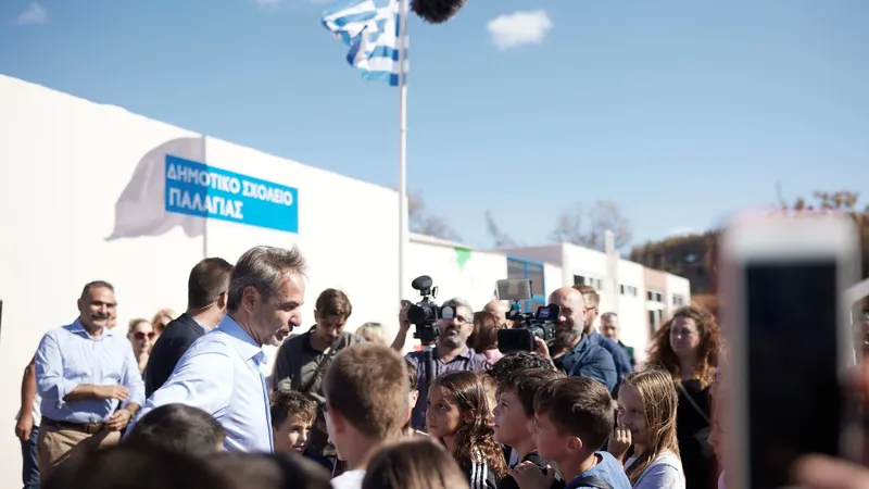 Grecii vor putea vota pentru prima dată prin corespondenţă Foto: Facebook Kyriakos Mitsotakis