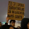 Protest împotriva abuzurilor din justiție (sursa: Facebook/Anastasia Ehim)