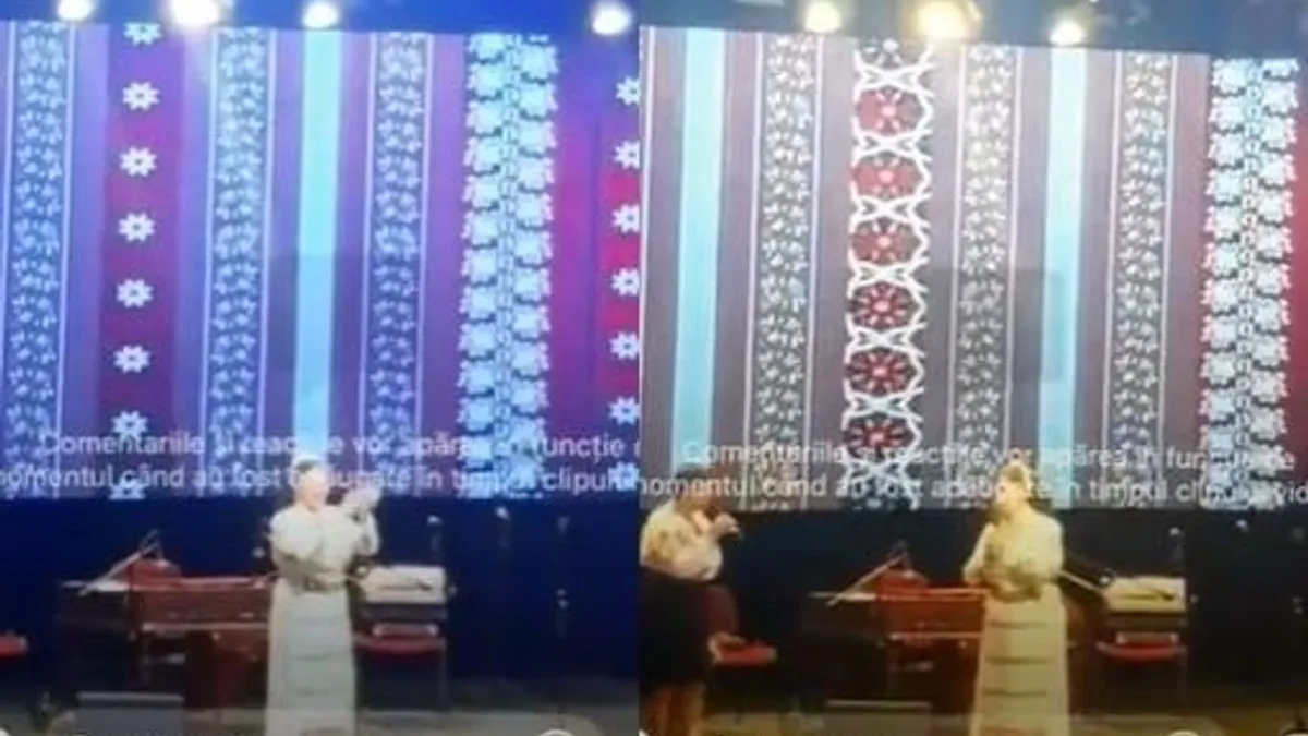 Irina Loghin, scandal pe scenă (Iași) (sursa: ziaruldeiasi.ro)