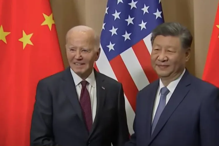 Biden, întâlnire nostalgică cu Xi Jinping (sursa: Sky News)