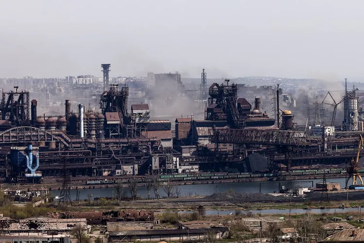 Misiunea din Mariupol s-a încheiat (sursa: Twitter/Hanna Liubakova)