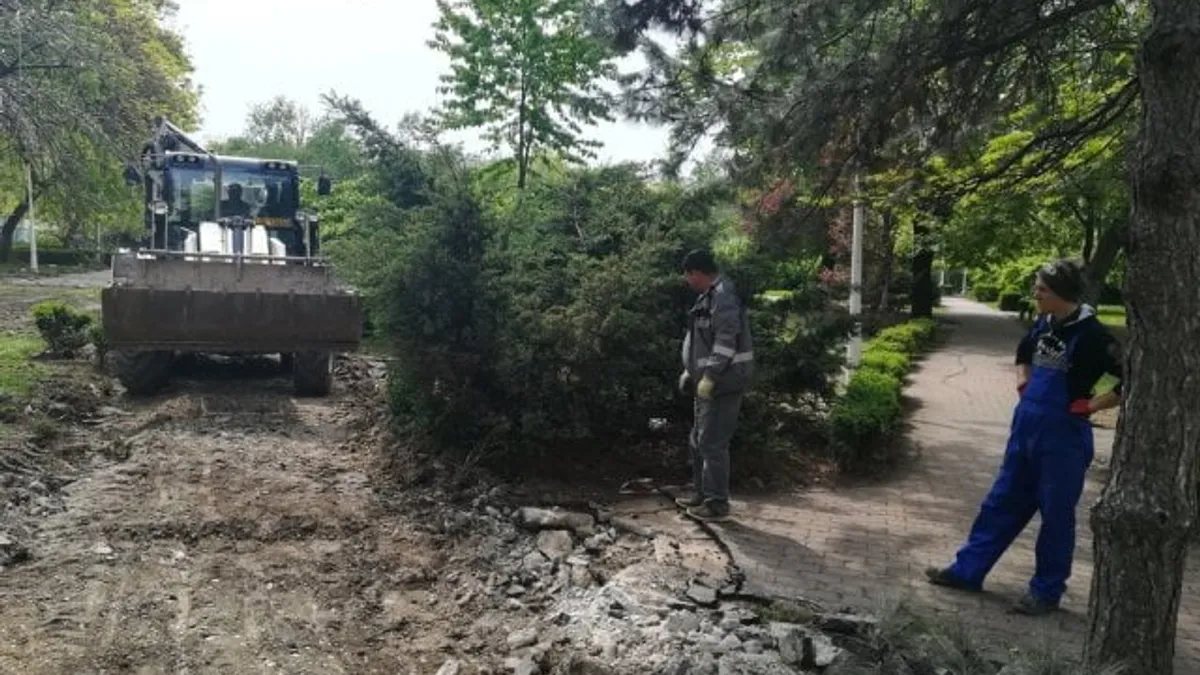 Primăria, amendată pentru distrugerea spaţiului verde (sursa: ziaruldeiasi.ro)