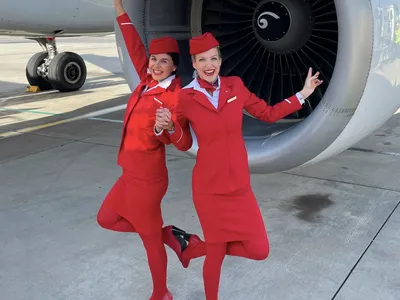 Austrian Airlines vinde bilete fără loc (sursa: Facebook/Austrian Airlines)