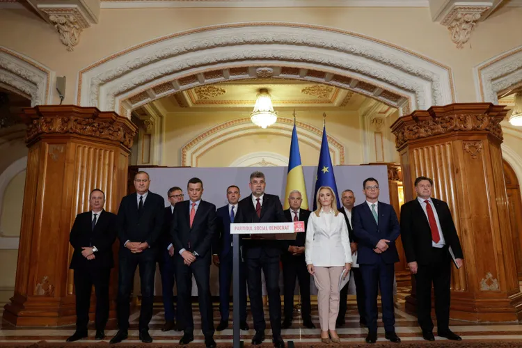 Minciună flagrantă în programul de guvernare al cabinetului Ciolacu Foto: Inquam/ George Călin
