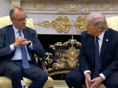 Merz îi cere lui Trump presiuni asupra Rusiei (sursa: Facebook/The White House)