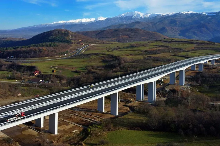 Singurul tronson de autostradă deschis în acest an, fără Grindeanu Foto: Ora de Sibiu