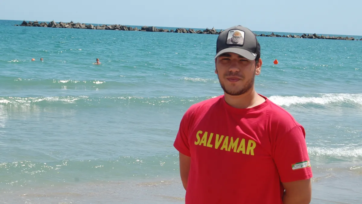 Gabriel Vișa, salvamar la Mamaia, vara 2026