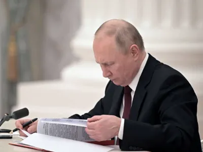 Putin continuă politica rusificării ucrainenilor deportați (sursa: Sputnik)