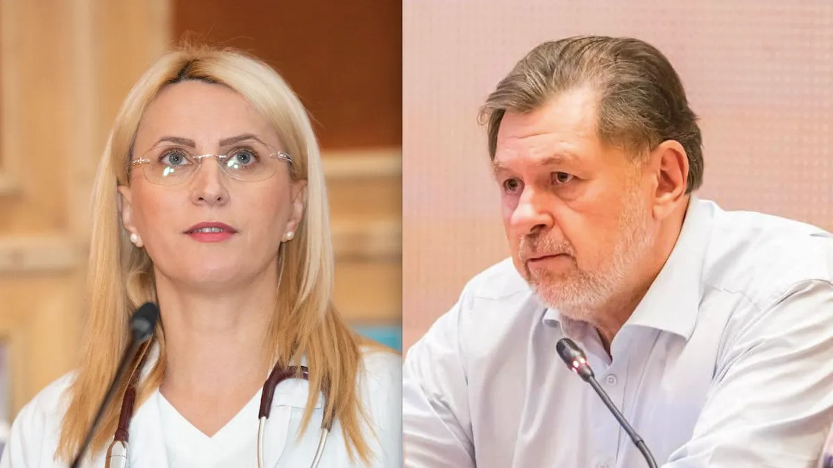 Rafila se răzbună pe Beatrice Mahler (sursa: Facebook/Beatrice Mahler, Ministerul Sănătății)