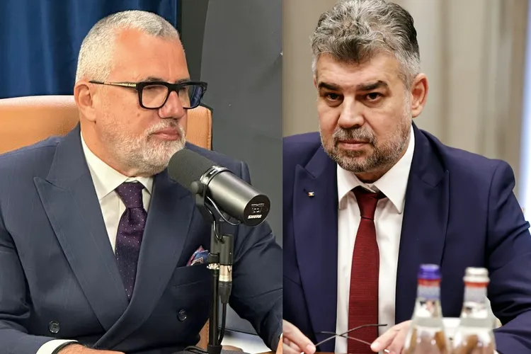 Acuzații reciproce de șantaj Ciolacu - Constantinescu (sursa: Facebook/Sorin Constantinescu, Marcel Ciolacu)