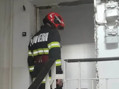 Explozie la un bloc din Râmnicu Sărat (sursa: opiniabuzau.ro)