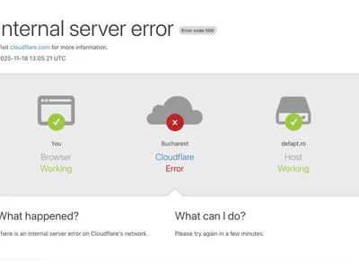 Pana Cloudflare, internet blocat (sursa: defapt.ro)