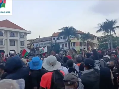 Proteste violente în Madagascar (sursa: X/Jon Elliot#FreeMadagascar)