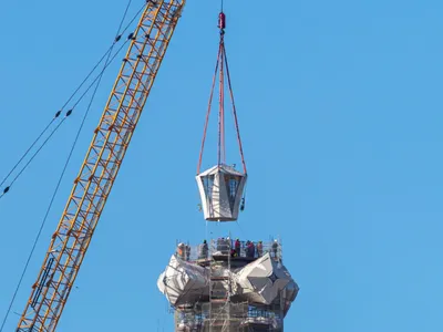 Sagrada Familia, ultima piesă a fost montată (sursa: Facebook/Basílica de la Sagrada Família)
