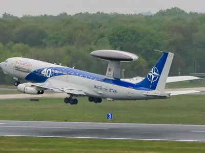 Aeroportul Otopeni devine baza avioanelor AWACS Foto: NATO Airborne Early Warning and Control Force