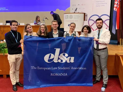 Studenții la Drept susțin investigația Recorder și tragerea la răspundere a magistraților vinovați Foto: Facebook ELSA