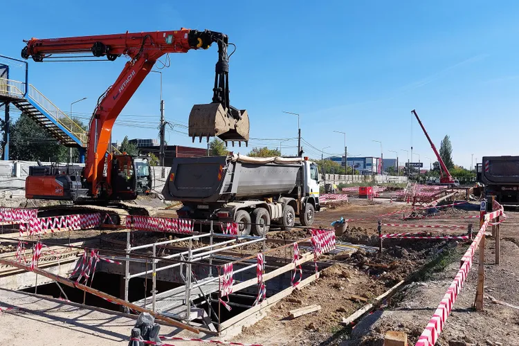 Metrorex dă peste cap traficul spre Otopeni, dar nu are bani și nu știe când va termina Foto: Facebook Asociația Pro Infrastructura