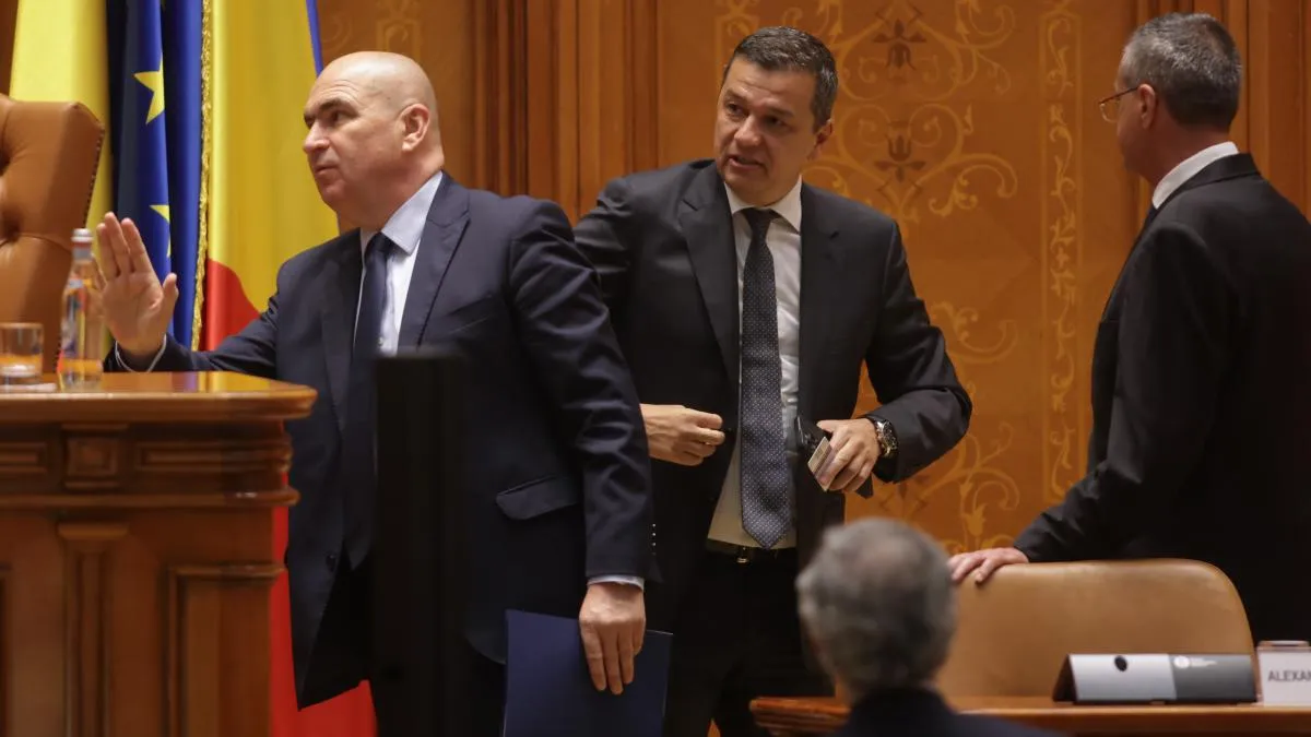 Grindeanu susține că Bolojan a „lucrat” proiectul pensiilor magistraților Foto: Inquam/George Calin