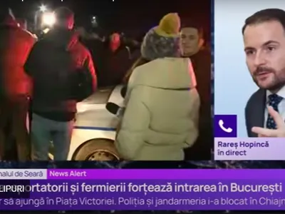 Gafă epică la Digi 24 Foto: Captură video 