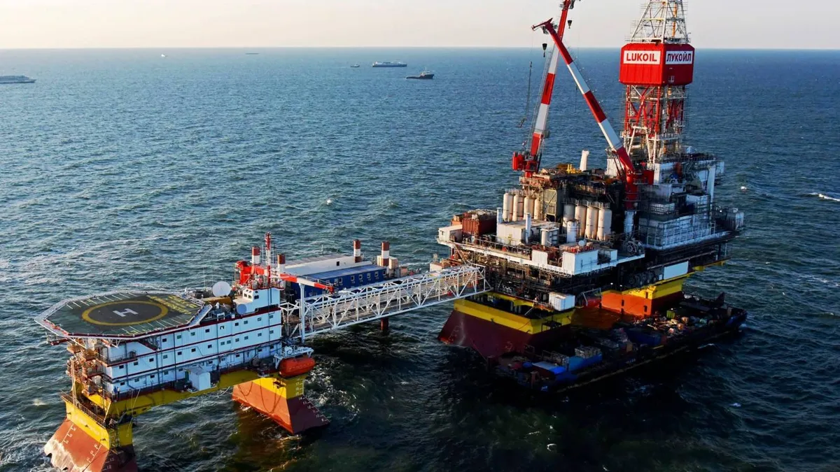 Lukoil s-a retras din proiectul Trident (sursa: Facebook/LUKOIL)