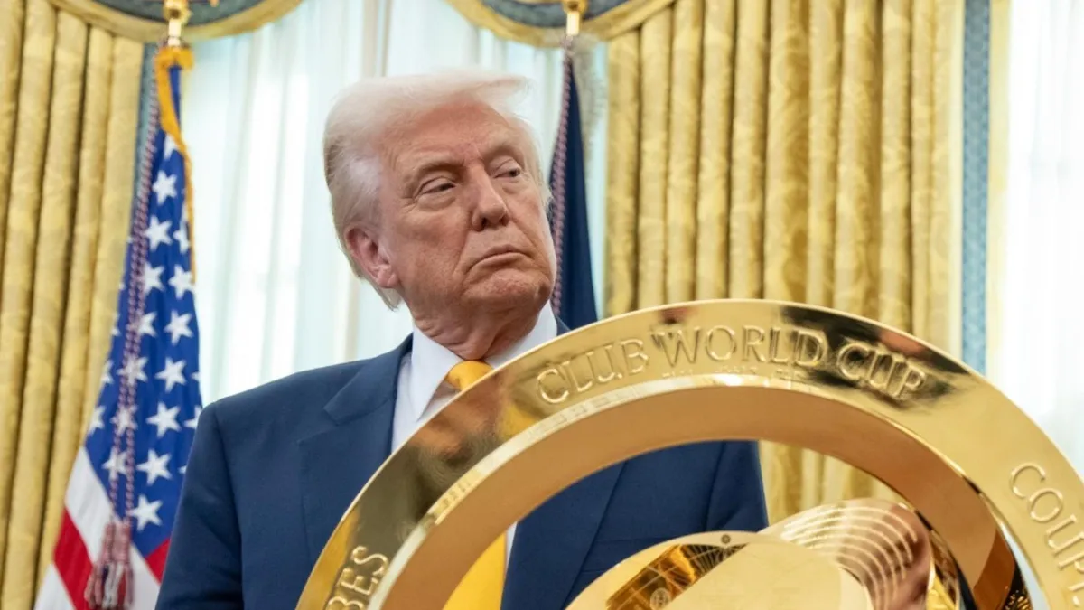 Trump respinge taxele vamale pentru aur (sursa: Facebook/The White House)