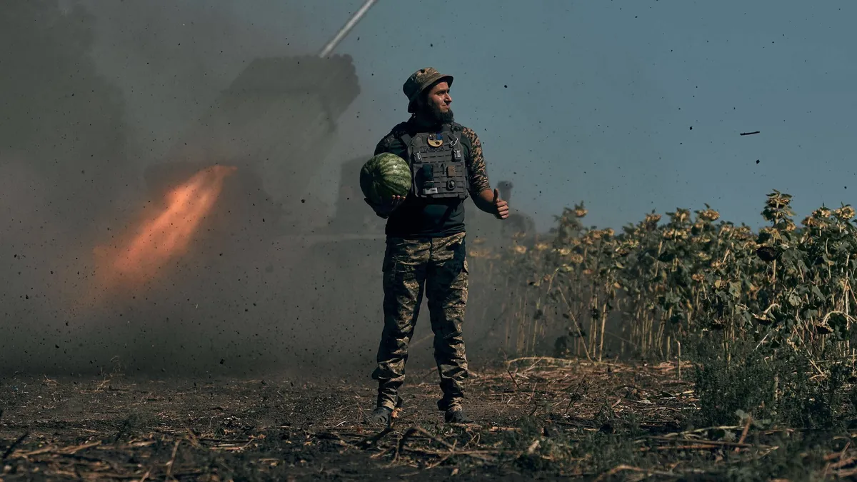 Rușii iau o bătaie epică în nordul Ucrainei Foto: Twitter