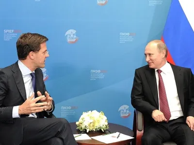 Importurile din Rusia ale Olandei au crescut cu 74% Foto: Mark Rutte și Vladimir Putin, 2013 Kremlin.ru