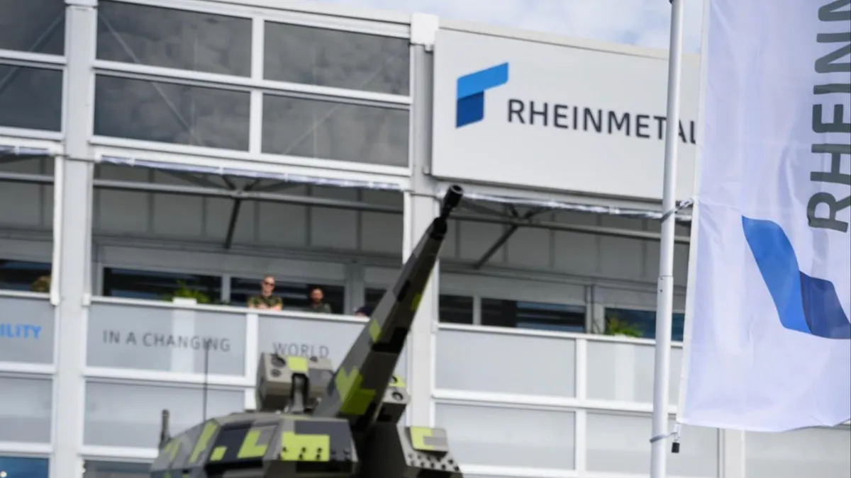 Compania germană Rheinmetall șantajează România pe banii SAFE (sursa: X/Rheinmetall)