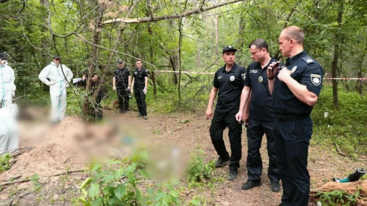 Noi atrocități descoperite lângă Bucha Foto: News.ro