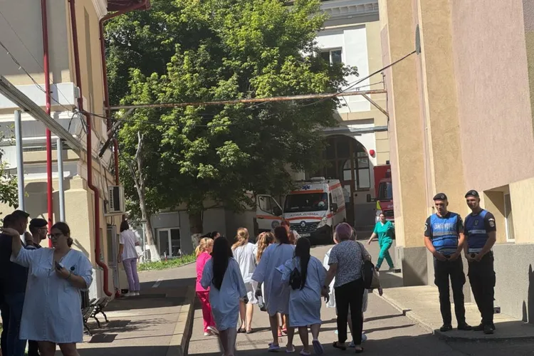 Maternitatea Iași, incendiu cu daune minime (sursa: ziaruldeiasi.ro)