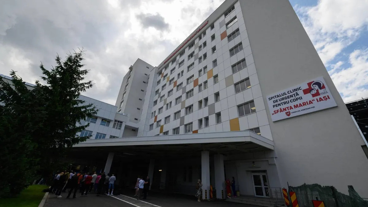 Cresc cazurile copiilor intoxicați cu insecticid (sursa: Facebook/Spitalul Clinic de Urgenta pentru Copii Sfanta Maria Iasi)