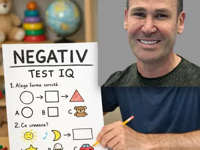 Negoiță are proba că testul i-a ieșit negativ (sursa: colaj Facebook/Robert Negoita, Sora AI)