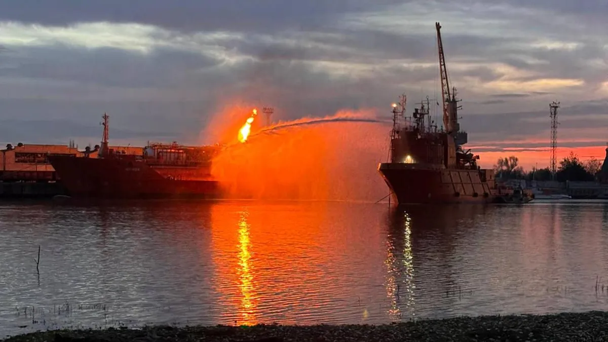 Evacuarea în satul Ceatalchioi a fost suspendată (sursa: ISU Tulcea)