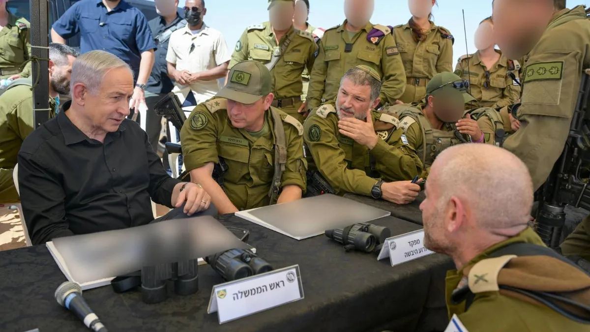 Israel, nouă ofensivă majoră în Gaza (sursa: Facebook/Benjamin Netanyahu)