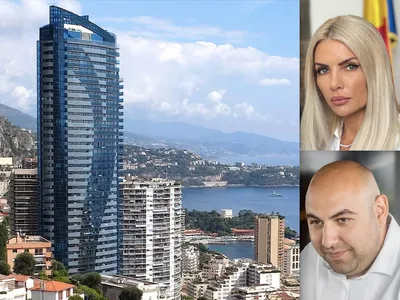 Soții Ciorbă-Vicol, apartament la Monaco (sursa: livein.mc, Hotnews, Facebook/Laura Vicol)