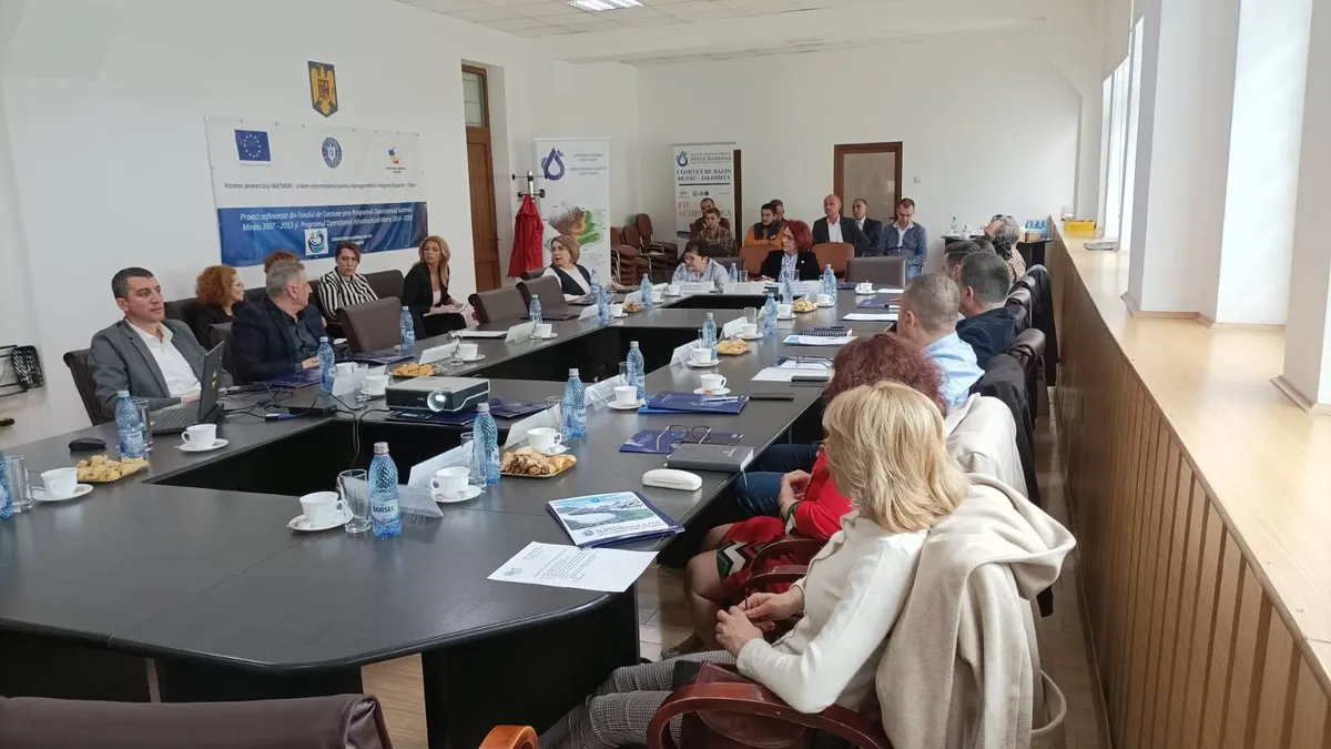 Proteste ale funcționarilor în instituțiile statului (sursa: Facebook/Apele Romane Buzau-Ialomita)