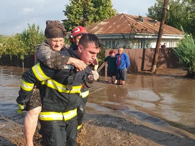 România este afectată de inundații severe (sursa: Facebook/IGSU - Inspectoratul General pentru Situatii de Urgenta, Romania)