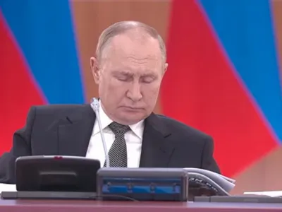 Putin a adormit în timpul unei ședințe Foto: Twitter