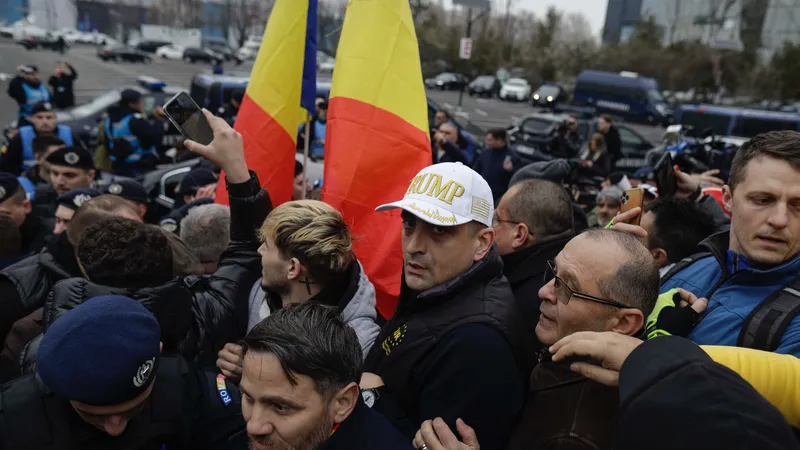 Șor a plătit oameni care urmau să susțină protestele AUR, susține poliția din Republica Moldova Foto: Inquam/Octav Ganea