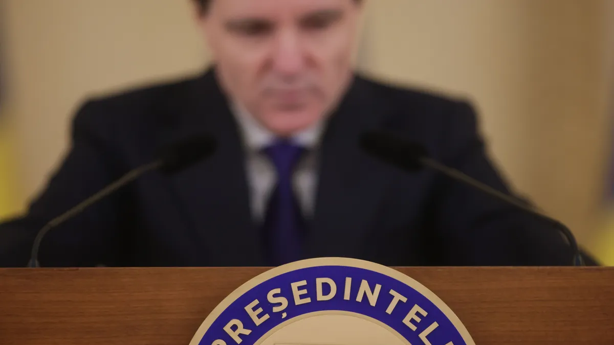 Corupția și evaziunea: riscuri identificate de Nicușor Dan în noua Strategie de Apărare a Țării Foto: Inquam/George Calin