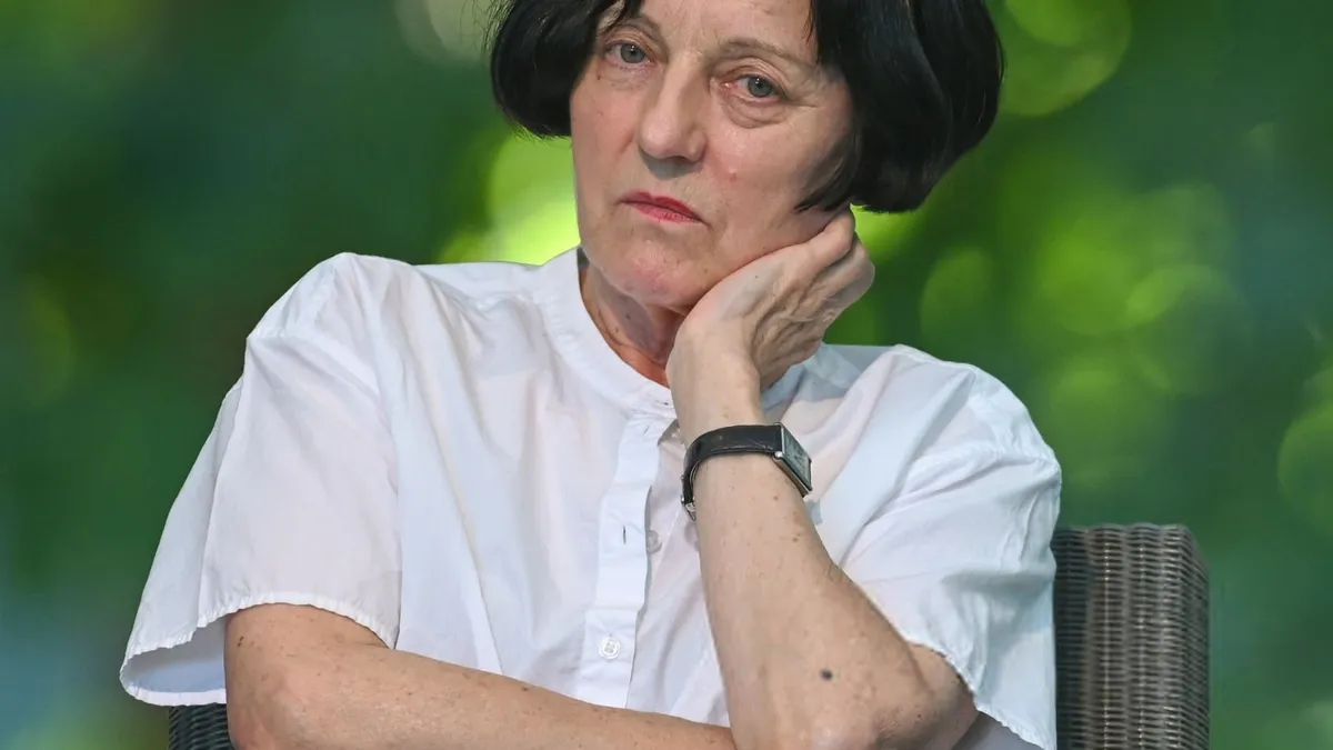 Participarea Hertei Muller la un festival de teatru din Polonia, anulată după proteste palestiniene Foto: facebook Herta Muller